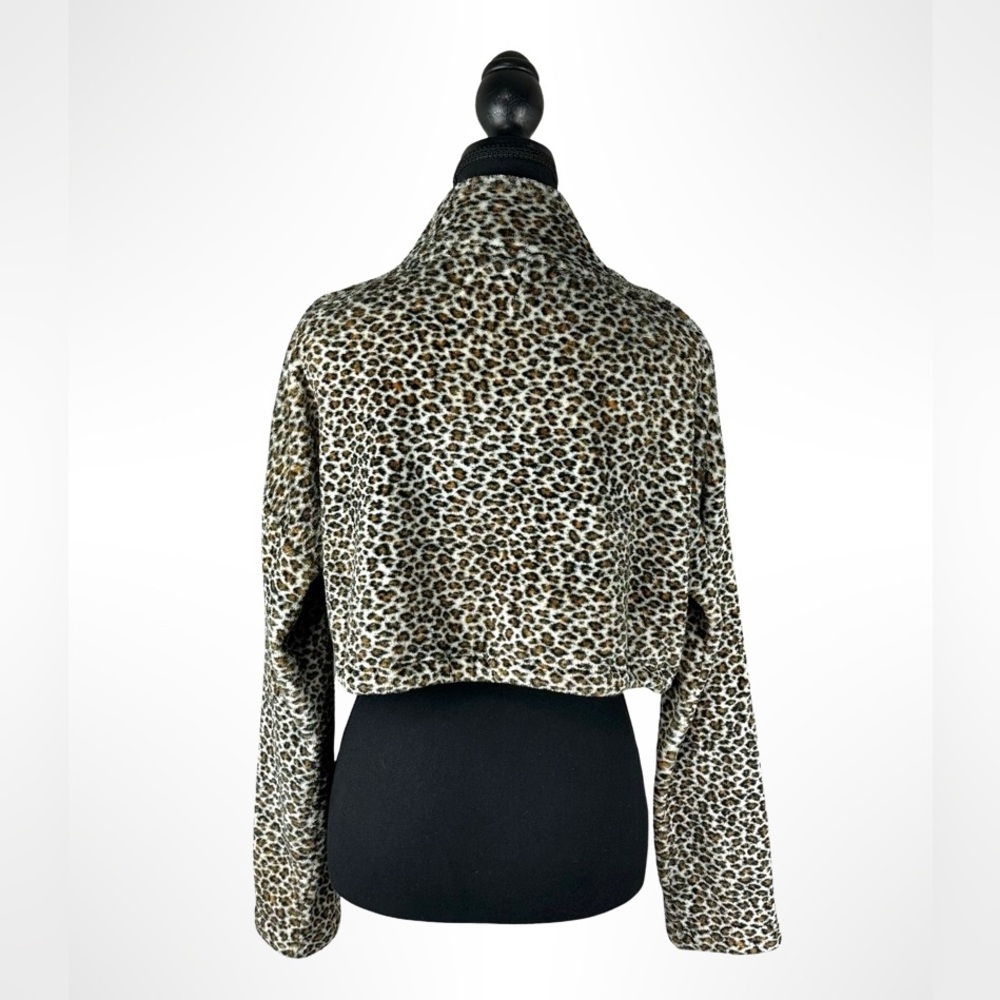 Urban Outfitters Cropped Fleece Crop Top - Picture 3 of 6